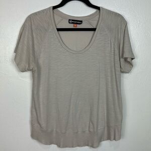 Wantable Cotton Blend Short Sleeve T-shirt In Light Gray Size M